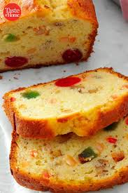 Eggnog Fruit Bread Recipe Christmas Cooking Christmas Bread Christmas Desserts