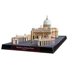 Basilica Of Saint Peter Vatican Europe Architecture Paper Craft Canon Creative Park Paper Models St Peters Basilica Paper Crafts
