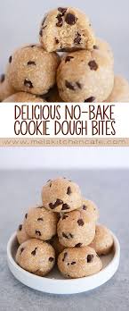 No Bake Cookie Dough Bites Vegan Gluten Free Recipe Peanut Free Desserts No Bake Cookie Dough Baking