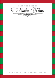 Collection of christmas letterhead cliparts (46) free clipart christmas letter christmas letterhead holly 27 Santa Letterhead Templates Free Download Realia Project