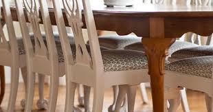 Contrast Dining Chairs Painted Dining Chairs White Dining Chairs