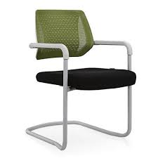 Chrome Meeting Chair Mesh Visitor Seating China Foshan Staff Office Chair Computer Seating Factor Office Guest Chairs Office Chair Comfortable Office Chair