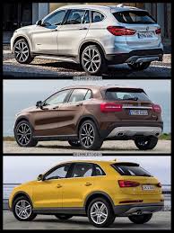 2016 Bmw X1 Vs Audi Q3 Vs Mercedes Gla Photo Comparison Mercedes Gla Audi Q3 Bmw