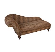 Shop target for chaise lounges you will love at great low prices. Leopard Print Upholstered Tufted Chaise Lounge Recamier Chairish