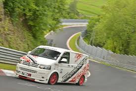 Revo Volkswagen T5 Sets Nurburgring Van Lap Record Volkswagen Vw Van Vw Transporter