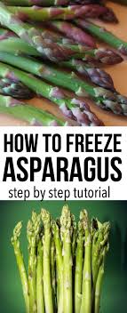 How To Freeze Asparagus In 2020 Freezing Asparagus Asparagus Frozen Fresh