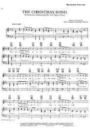 The Christmas Song Sheet Music Nat King Cole Download The Christmas Song Piano Sheet Music Free Pdf Download Christmas Sheet Music Sheet Music Sheet Music Pdf
