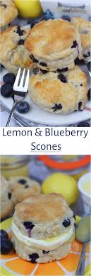 Lemon Blueberry Scones Delicious Fresh Lemon And Blueberry Scones With Clotted Cream And Lemon Curd Blueberry Scones Scone Recipe Blueberry Recipes