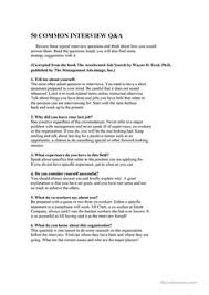 Job Interview Questions Worksheet Free Esl Printable Worksheets Made By Teachers Job Interview Answers Job Interview Questions Teacher Interview Questions