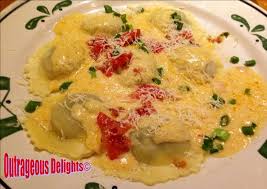 Portobello Ravioli Olive Garden Vero Beach Florida Food Beach Dining Yummy Food