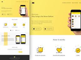 Mobile App Landing Page App Landing Page Mobile App Design Inspiration Ios App Design