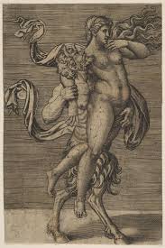 Marco Dente Satyr Carrying A Nymph Restraining Her Right Arm The Met Art Greek Art Renaissance Art