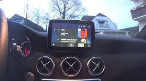 W176 Mercedes Benz A Klasse Android Auto Youtube