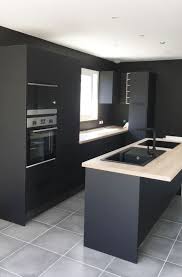 Cuisine Shogui Noir Cuisines Design Amenagement Maison Amenagement Interieur