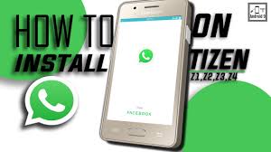 How To Install Whatsapp On Tizen Devices Samsung Z1 Z2 Z3 Z4 Whatsapp Problem Youtube