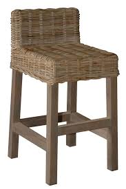 Scw Interiors Wicker Counter Stool With Low Back Mebel Svoimi Rukami Mebel