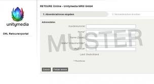 Dhl paketshops oder an einer der bundesweit 3.700 dhl packstationen ausdrucken lassen. Unitymedia Retourenschein Online Ausfullen Und Ausdrucken