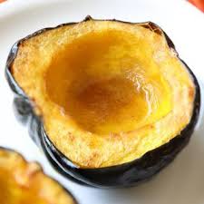 Roasted Acorn Squash With Butter Brown Sugar And Cayenne Winter Squash Recipes Acorn Squash Recipes Acorn Squash