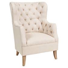 Wingback Arm Chair With Diamond Button Tufted Upholstery And Curved Legs Product Club Chair Construction Mate Furniture Tufted Club Chairs Home