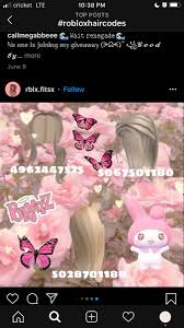 Hair Codes Roblox Codes Roblox Coding