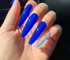 7,578 likes · 8 talking about this. Extra Long Blue Coffin Nails Blue Coffin Nails Blue Acrylic Nails Long Acrylic Nails Coffin