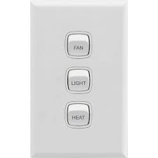 The Most Hpm Fan Light Heat 3 Function Switch Bunnings Warehouse With Regard To Bathroom Heater Fan Light Comb Fan Light Bathroom Fan Light Bathroom Heater Fan