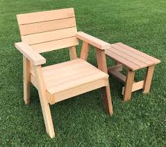 Horizontal Cedar Slats Chair W Arm Rests Hillsfield Collection Outdoor Chairs Outdoor Garden Furniture Rustic Furniture
