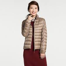Women Ultra Light Down Jacket Beige Medium Women S Puffer Coats Puffer Jacket Women Ultra Light Jacket