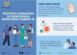 Tamu Sekretariat Kabinet Wajib Tunjukkan Hasil Rapid Test Atau Pcr Swab Test Covid 19 Halo Semarang