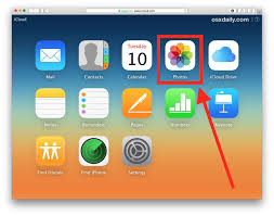 Choose Photos On The Icloud Website Icloud Ipad Hacks Iphone