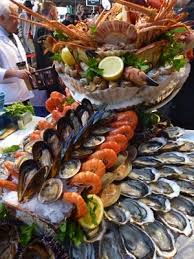 Fruits De Mer Et Crustaces Sur Un Plateau Lors De La 1ere Coupe Du Monde Des Ecaillers Chefs Pour Plateau De Fruits De Mer Assiette De Fruits Fruits De Mer