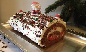 Buche Facon Foret Noire Mes Recettes Foret Noire Buche De Noel Recette Cuisine Facile