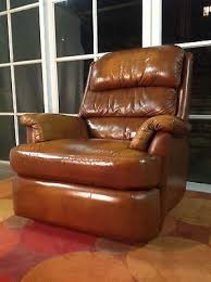 Moran Retro Vintage Leather Recliner Armchair Cool Comfy Retro Can Deliver Comfy Armchair Reclining Armchair Big Chair