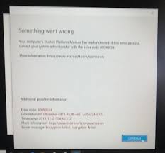 Error Code 80090034 Microsoft Community