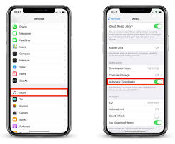 How To Turn On Automatic Downloads For Songs In Apple Music Macrumors