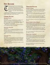 Fey Boons A Handful Of Blessings To Reward Your Players Or Spice Up An Npc Uneartheda Dungeons And Dragons Homebrew Dnd 5e Homebrew D D Dungeons And Dragons