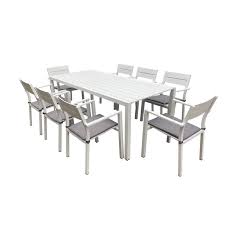 Mimosa 9 Piece Aluminium Coral Bay Dining Setting At Bunnings Outdoor Furniture Sets Home Decor Dining Set