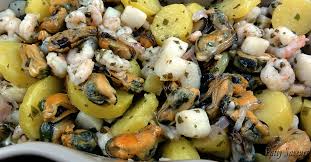 Salade De Fruits De Mer Recette Salade De Fruits De Mer Fruits De Mer Salade De Fruits