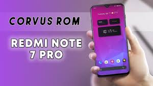Corvus Android 10 Rom With Gaming Mode For Redmi Note 7 Pro Youtube