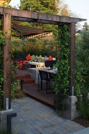 Healdsburg Transformation By Amy Alper Http Www Decorationarch Com Home Design Tips Healdsburg Transform Modern Outdoor Patio Outdoor Patio Designs Pergola