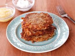 Passover Potato Latkes Recipe For Crispy Fried Potato And Onion Latkes Made With Matzo Meal From Michelle Chiklis At C Potato Latkes Passover Recipes Recipes