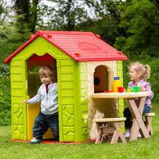 Deluxe Playhouse With Table And Chairs Smyths Toys Uk