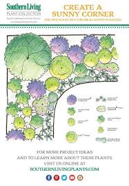 Design Spotlight Plan For A Sunny Corner Garden Landscape Plans Corner Garden Garden Design Plans