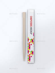 Chopsticks Mock Up Mockup Presentation Templates Presentation