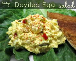 The Ultimate Easy Deviled Egg Salad Recipe Recipe Vsg Recipes Deviled Egg Salad Pureed Food Recipes