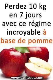 Perdez 10 Kg En 7 Jours Avec Ce Regime Incroyable A Base De Pomme Perdredupoids Regime Regimemaigrir Pomme Full Body Detox Sport Diet Diet