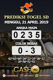 Prediksi Togel Sydney Minggu 21 April 2019 Singapore Bandar Blues
