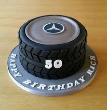 Mercedes Wheel Cake Kuchen Und Torten Kuchen Kuchen Mit Fondant
