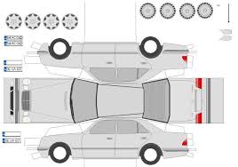 Mercedes Benz Maquettes Paper Car Paper Model Car Mercedes