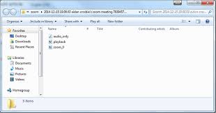 Recording Formats Zoom Help Center